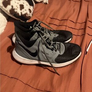 Nike Dual-Tone Black and Gray Sneakers